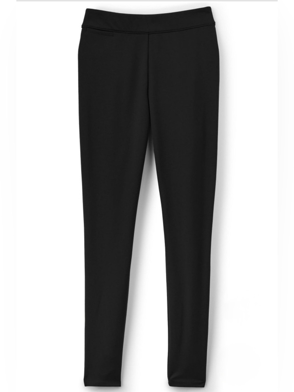 SOFT SURROUNDINGS PONTE LEGGINGS Black 1X Slimming Comfort Pull On Classic NWT